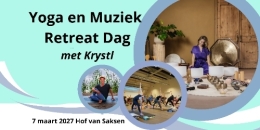 yoga retreat dag op Hof van Saksen Yoga retreat dag met Live klankreis van Krystl