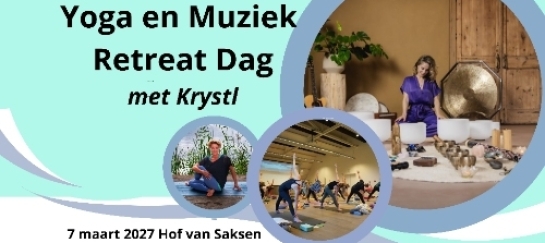 Yoga retreat dag met Live klankreis van Krystl