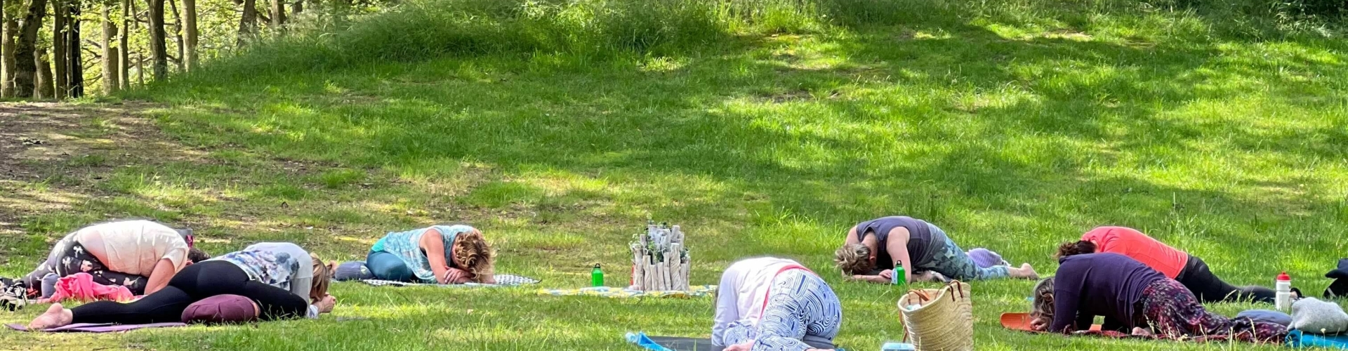 Yoga retreat dag op de camping