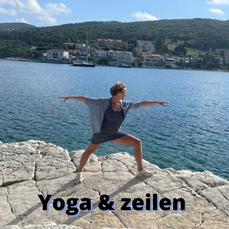 Yoga en zeilen in Griekenland