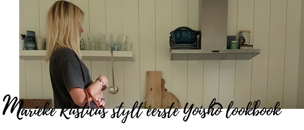 Marieke Rusticus stylt eerste Yoshiko Home lookbook