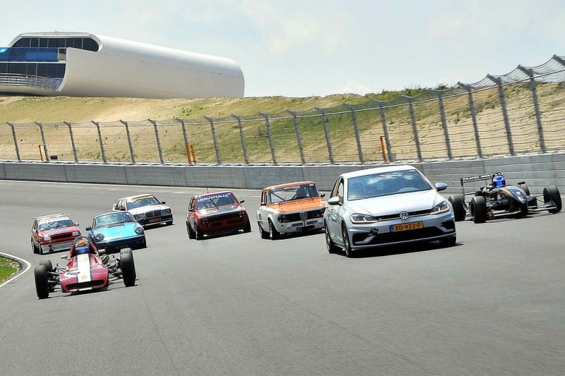 Racing with your own car on the race track at HARC racing days