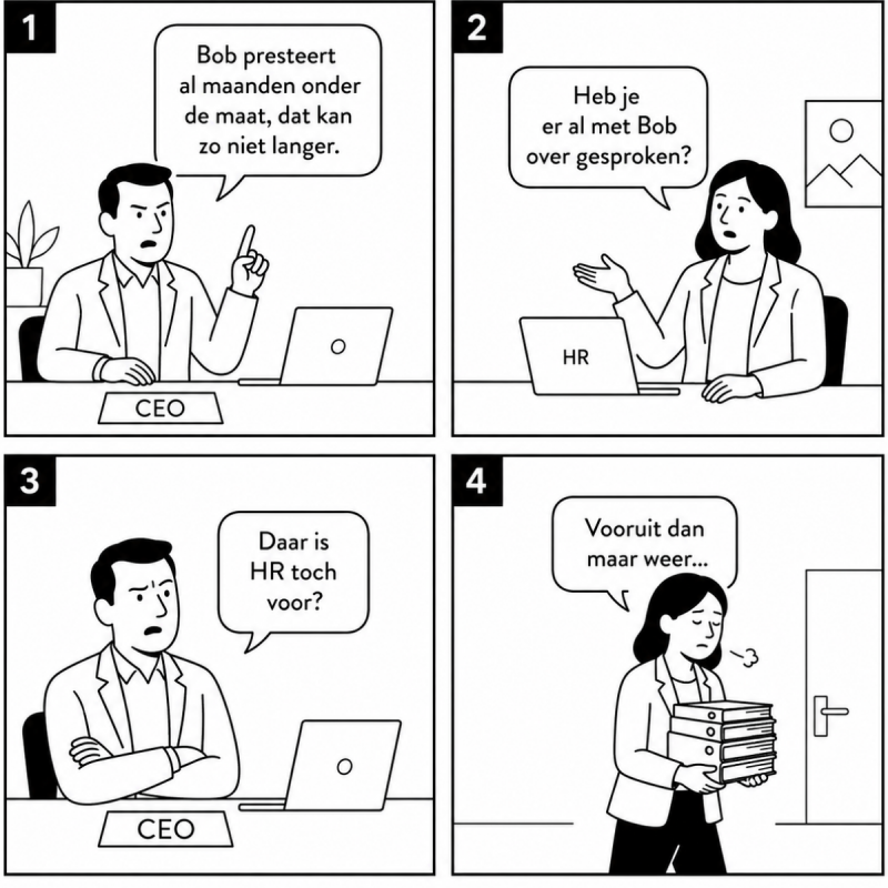 Waarom HR nooit tijd heeft voor strategie HR-professional lost problemen van leidinggevenden op terwijl strategisch HR-werk blijft liggen