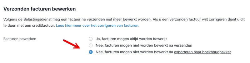 WeFact review - facturen bewerken wel of niet na verzenden naar boekhoudsoftware WeFact review - facturen bewerken wel of niet na verzenden naar boekhoudsoftware