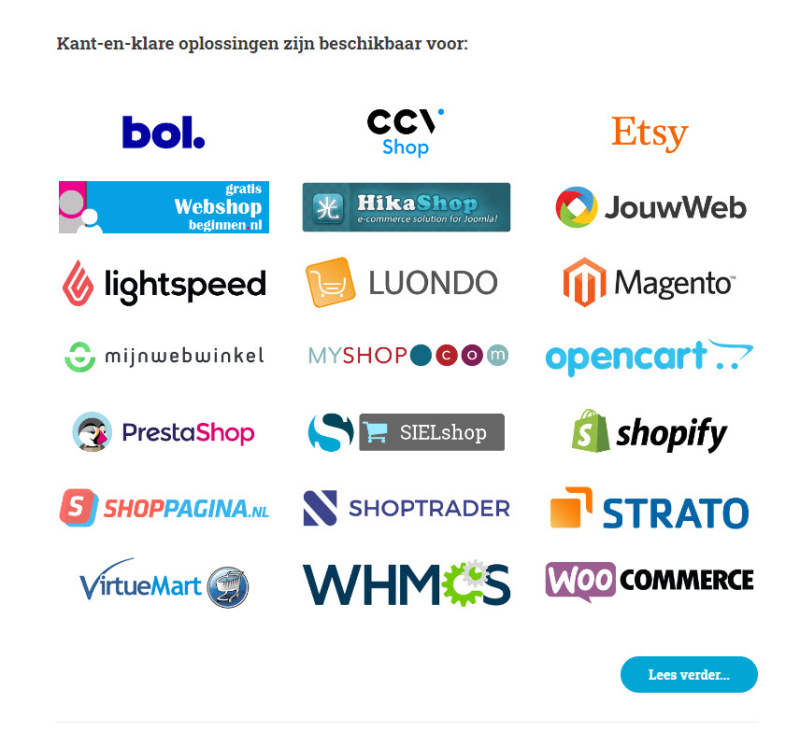 Acumulus - voor zzp de meeste eenvoudigste webshop koppelingen met boekhoudprogramma