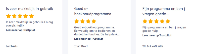 e-Boekhouden reviews