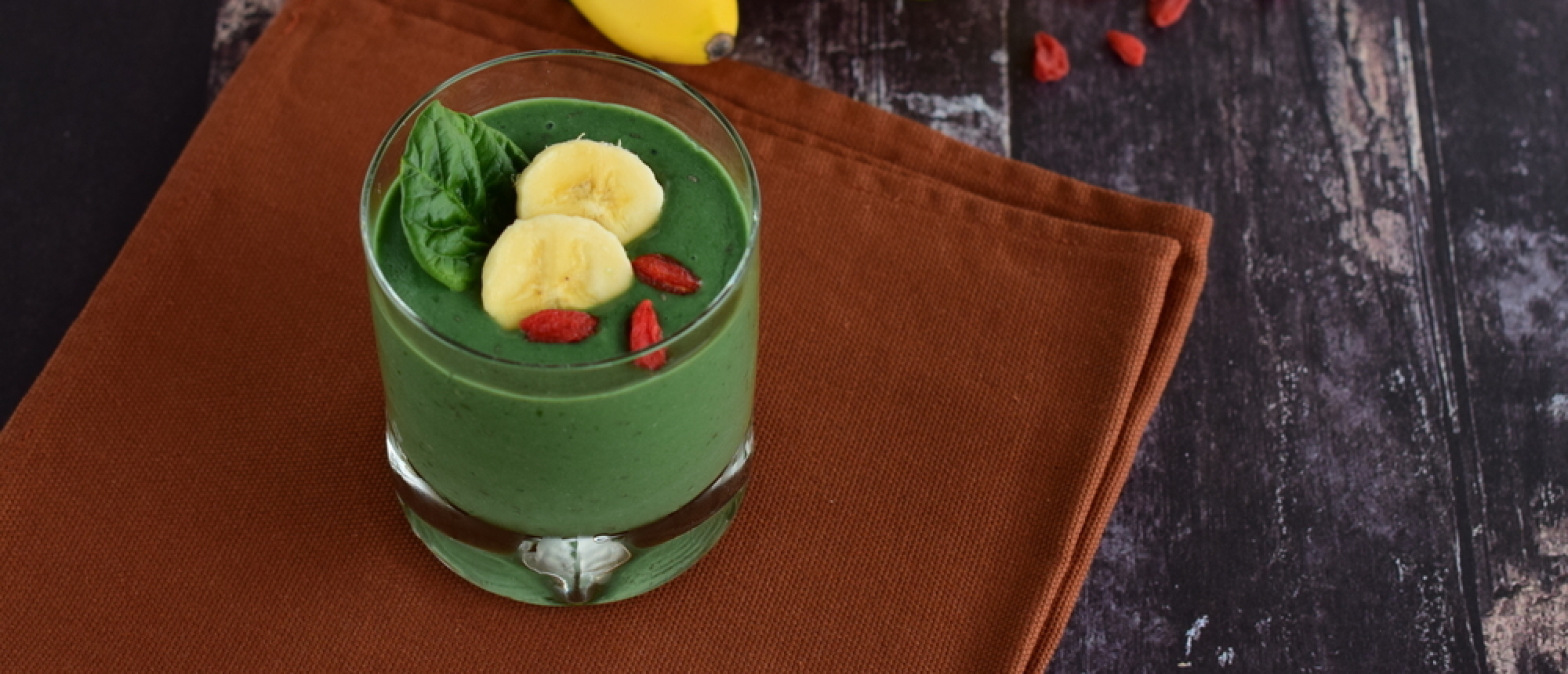 Bananen bessen smoothie