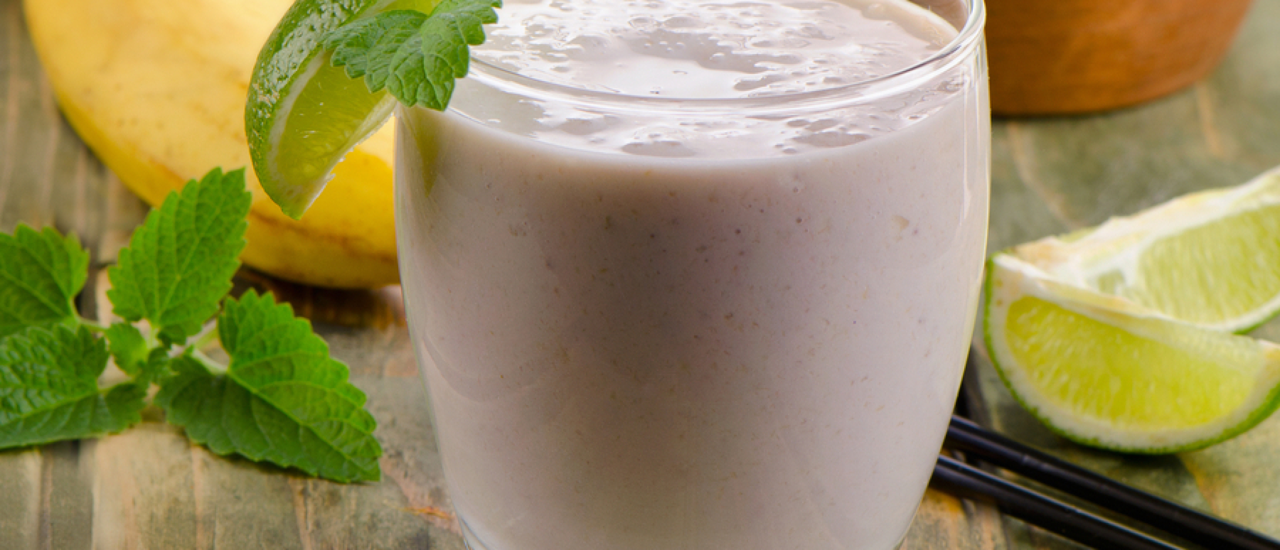 Limoen eiwit smoothie