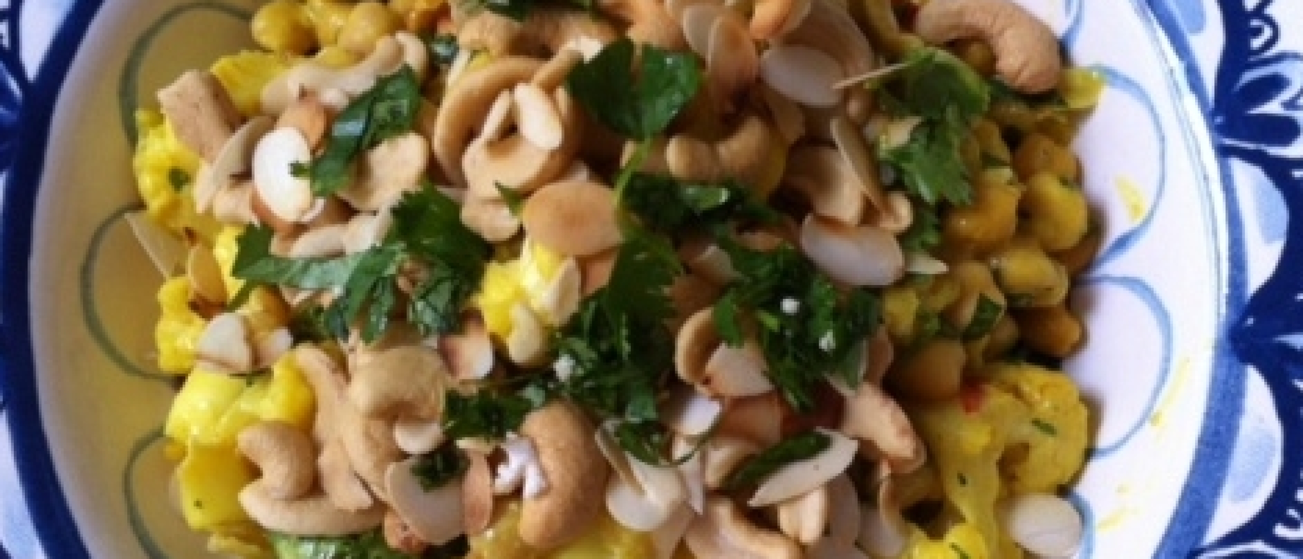 Recept vegetarische bloemkoolcurry