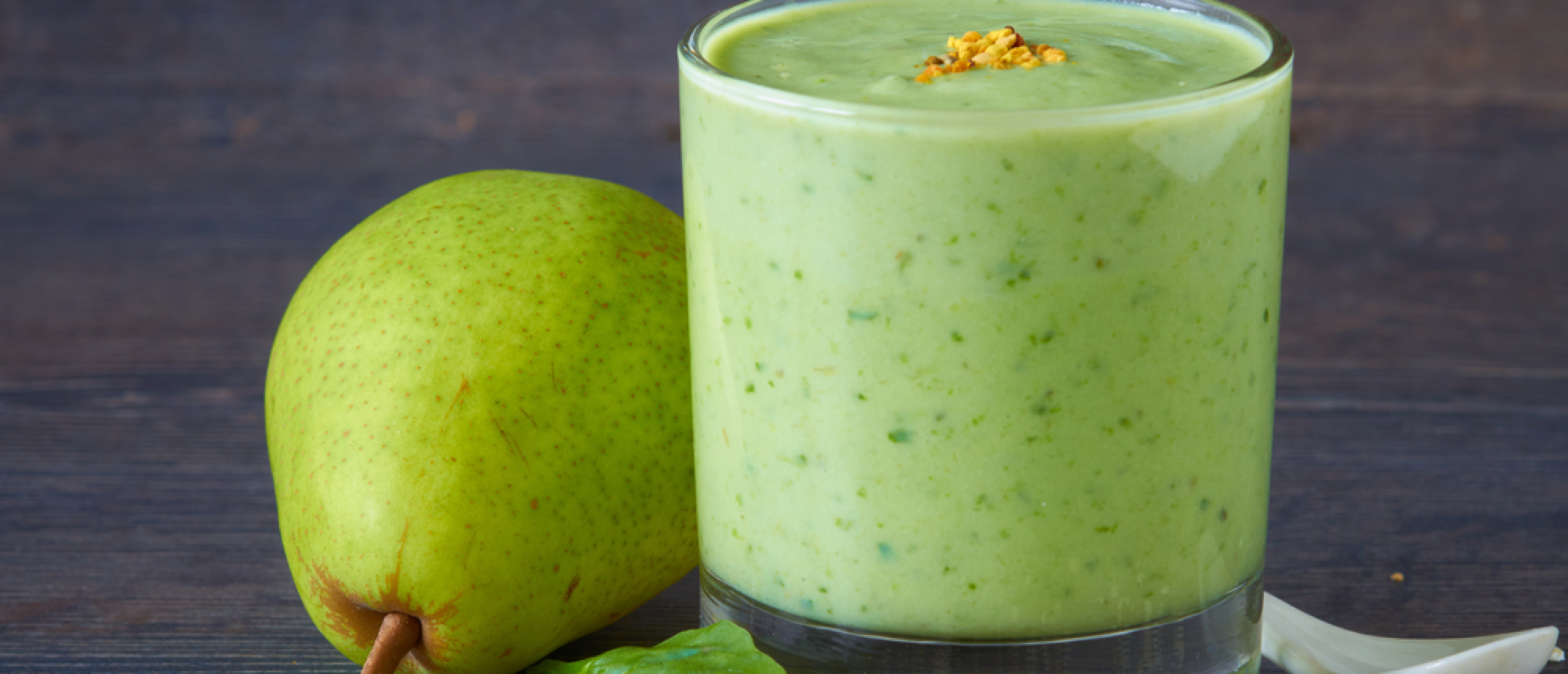 Zoete spinazie smoothie
