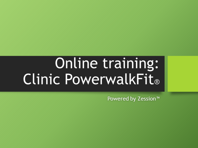 Clinic PowerwalkFit Coach