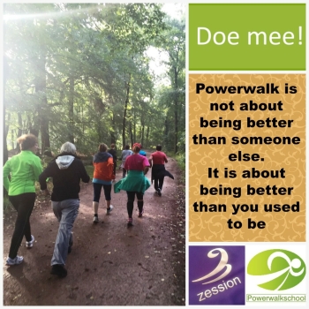 Powerwalkgroep Zession