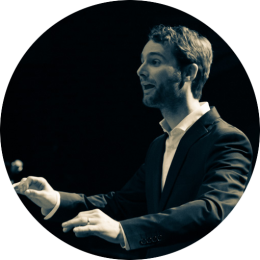 lesgever van zingen van blad