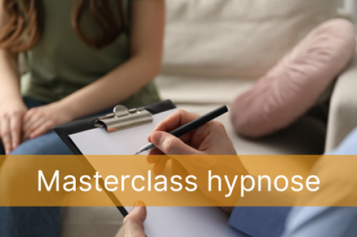 Afbeelding vrouw intake hypnose sessie