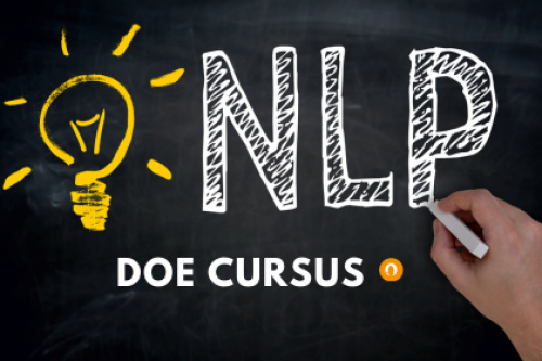 Afbeelding met de letters NLP erop