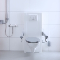 De prijs van een in hoogte verstelbaar toilet