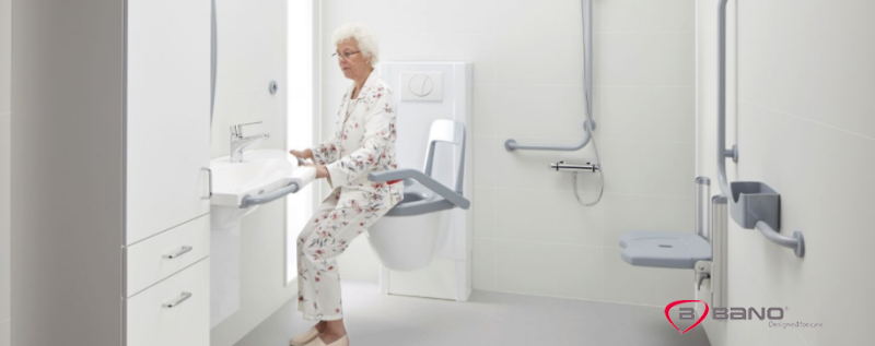 Dit draaibaar toilet van Bano zorgt voor een revolutie in de zorg