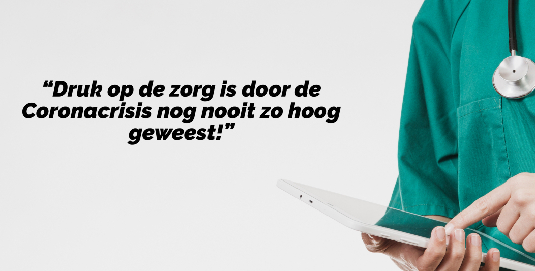 Hoge werkdruk in de zorg