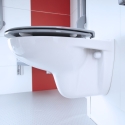 Hygiënische en stabiele toiletbril
