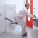 In hoogte verstelbaar toilet 55cm of 70cm