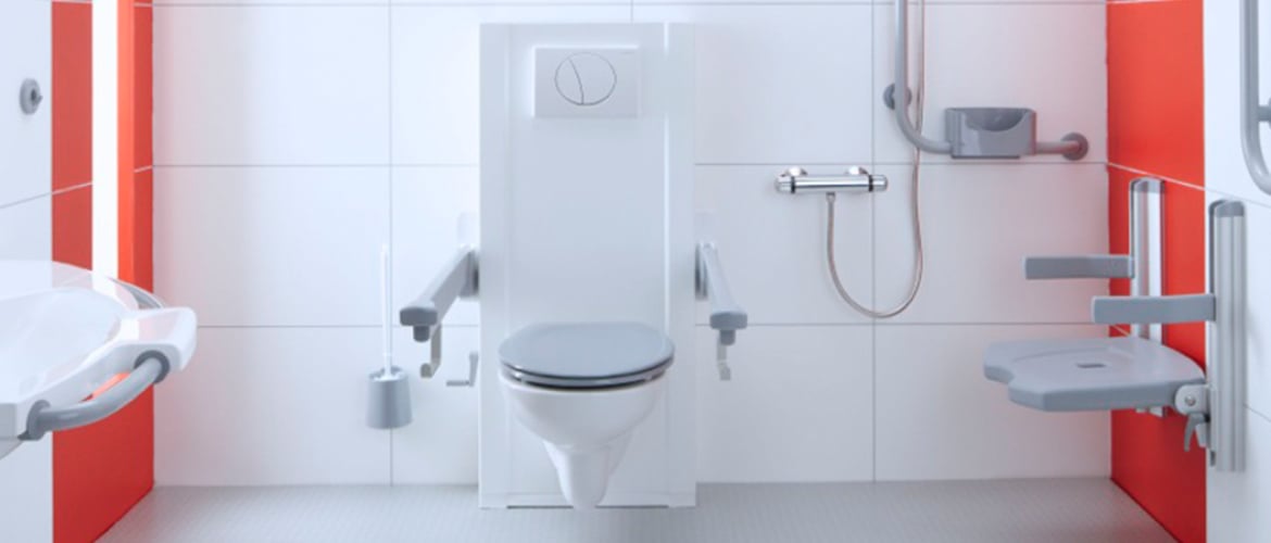 manueel verstelbaar toilet
