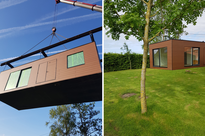 mobiele zorgwoning van Novulo
