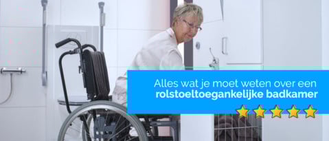 Rolstoeltoegankelijke badkamer (rolstoel badkamer)