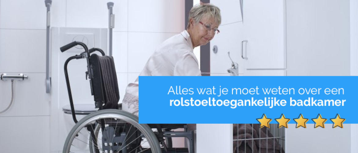 Rolstoeltoegankelijke badkamer (rolstoel badkamer)