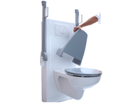 Rugsteun voor toilet