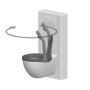 WC met zitting welke 290 graden gedraaid kan worden