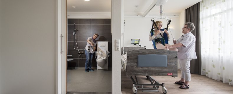 Een badkamerconcept die zelfredzaamheid optimaliseert