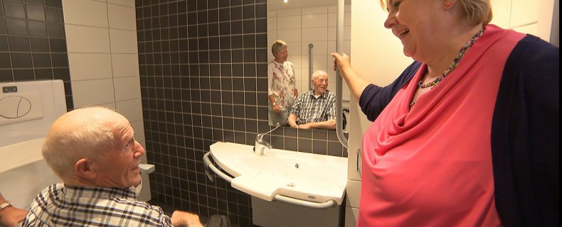 Complete badkameroplossingen voor de zorgsector