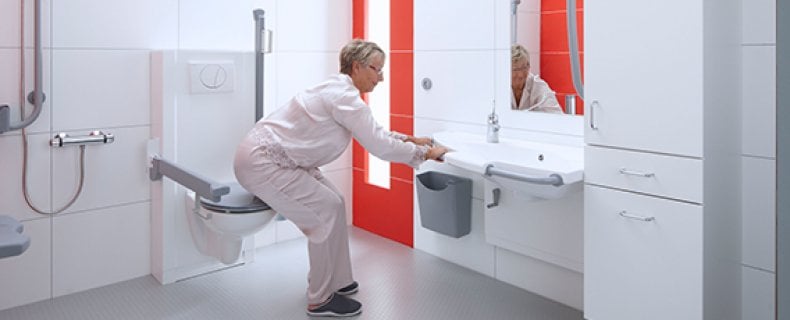 Hygiënische badkamer