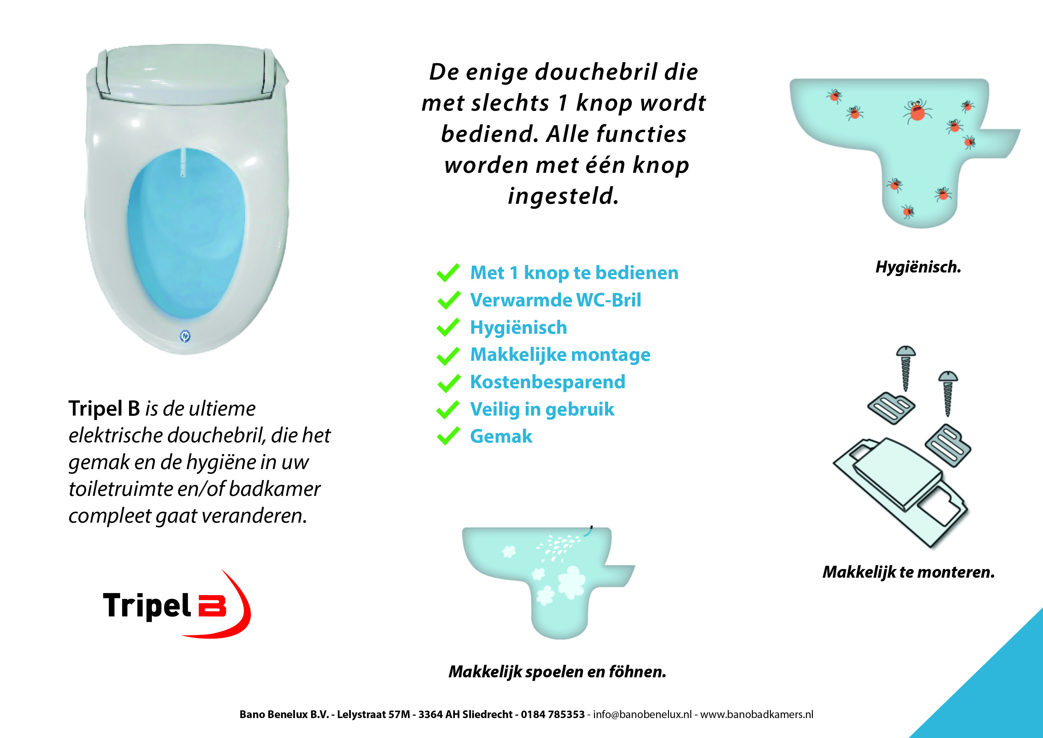 Nieuw douchetoilet van Bano Zorgbadkamers (met video)
