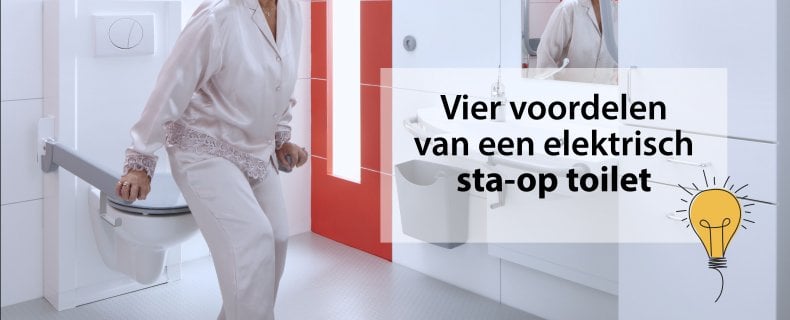 Vier voordelen van een elektrisch sta-op toilet