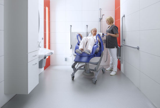 Ziekenhuis badkamer