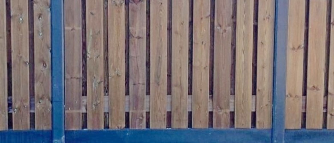 Nobifix®-schutting (hout-beton) plaatsen of bestellen