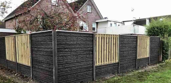 Tuinschutting Kopen Van Hout Of Hout-beton? - Zuidema Schuttingen