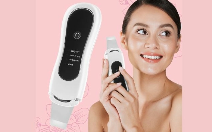 Ultrasone skinscrubber een musthave voor elke schhonheidsroutine