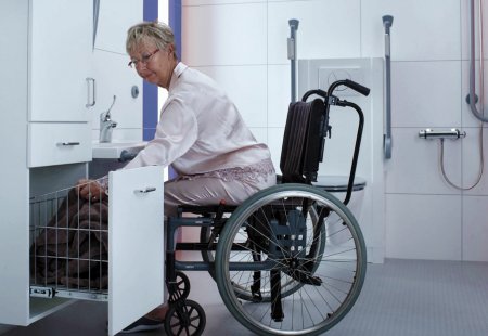 Kies voor een rolstoelvriendelijke badkamer