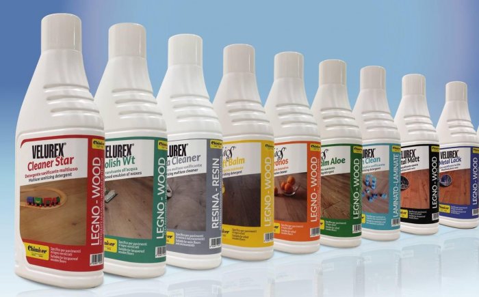 Velurex onderhoudsproducten Velurex onderhoudsproducten