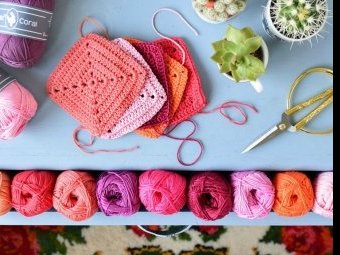 Durable Coral Glanskatoen, haakkatoen Durable Coral Glanskatoen, haakkatoen