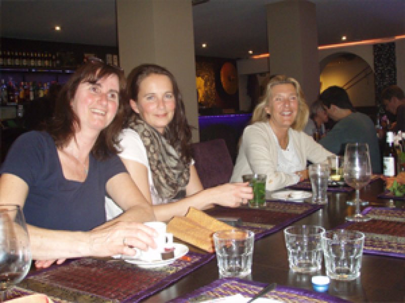 Afsluitend etentje in Ede tijdens de Opleiding tot Buteyko Therapeut Afsluitend etentje in Ede tijdens de Opleiding tot Buteyko Therapeut