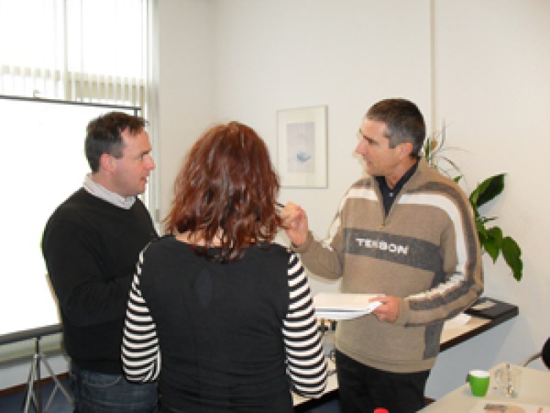 Discussie met Patrick McKeown tijdens de Opleiding tot Buteyko Therapeut Discussie met Patrick McKeown tijdens de Opleiding tot Buteyko Therapeut