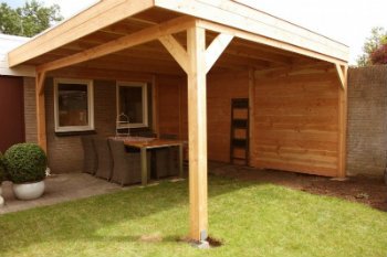 Constructieberekening overkapping Illustratie van een constructieberekening overkapping