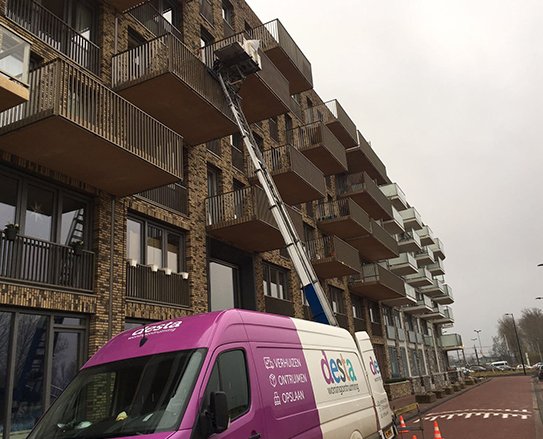 Desta Woningontruiming - verhuizen verhuizen, verhuislift huren, verhuisdozen