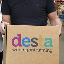 Desta Woningontruiming - verhuizen van A naar B verhuizen, verhuislift, verhuisservice, gratis verhuisdozen
