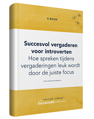 E-book 'Succesvol Vergaderen voor Introverten'