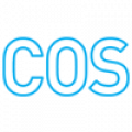 Logo Computers Op School, COS Logo Computers Op School, COS
