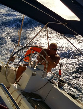 voor anker in guadeloupe ankeren guadeloupe